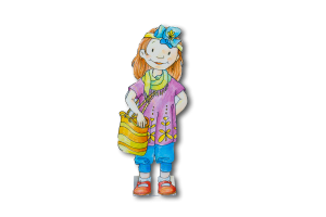 Anziehpuppe Lea