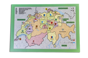 Lern-Puzzle Schweizer Kantone